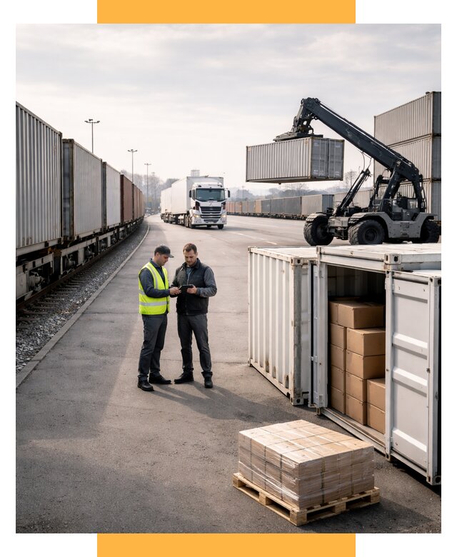 Международные мультимодальные перевозки от 48299 р. | СетСервис-Прт