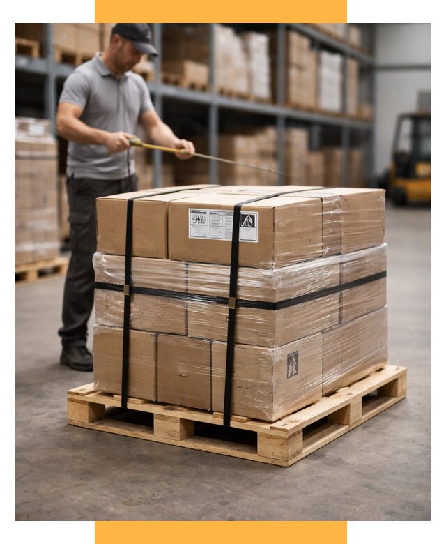 Упаковка и паллетирование грузов от 3757 р. | СетСервис-Прт