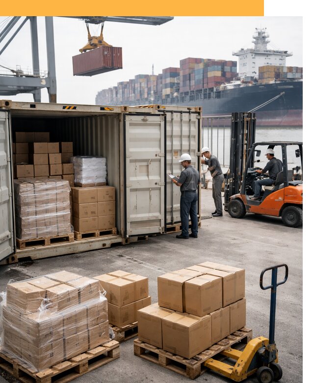 Контейнерные перевозки из Китая под ключ от 128796 руб/контейнер