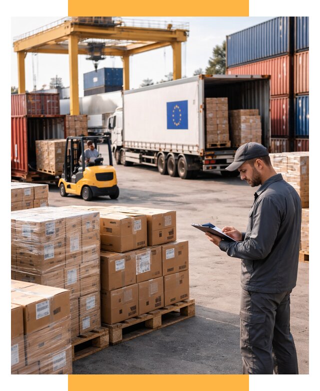 Доставка грузов из Европы от 12880 р., логистика СетСервис-Прт