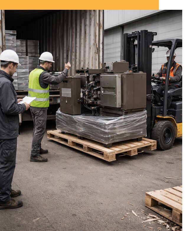 Доставка промышленного оборудования из Европы от 48299