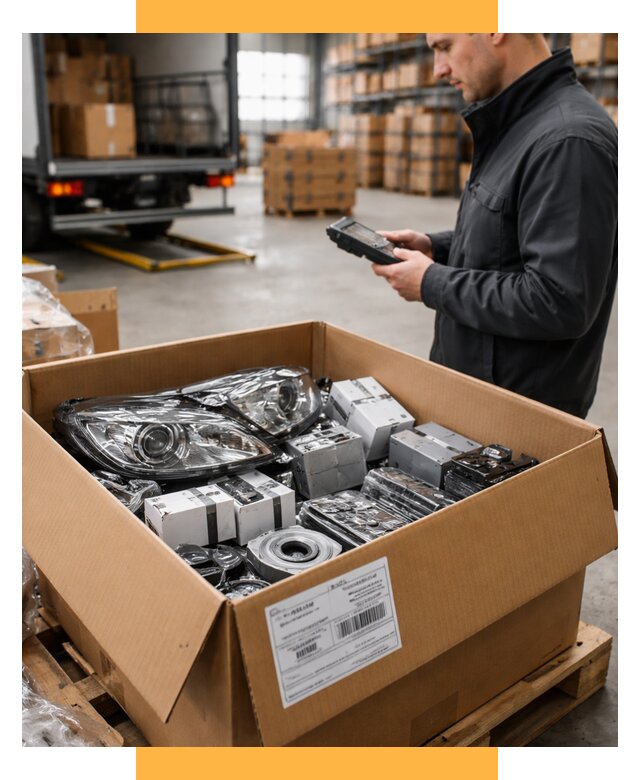 Доставка автозапчастей из Европы под ключ от 13416 р. | СетСервис-Прт