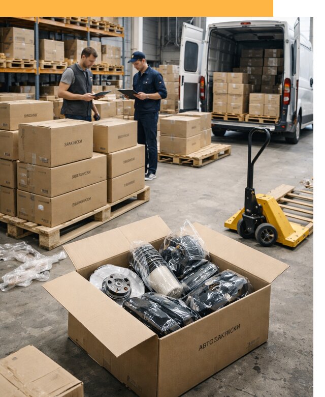 Доставка автозапчастей из Европы от 13416 руб быстро и надёжно