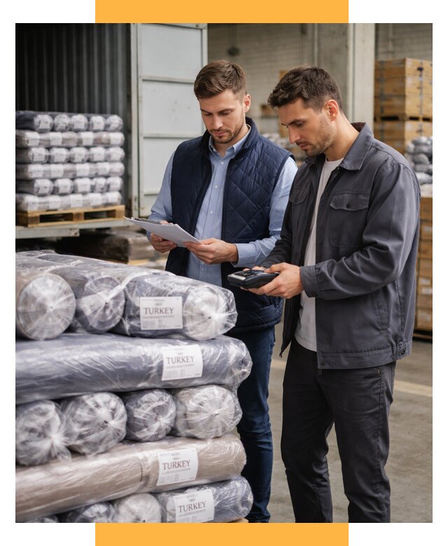 Доставка текстиля из Турции от 48299 р. под ключ, СетСервис-Прт