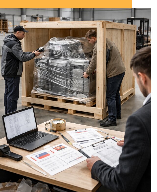 Доставка промышленного оборудования из США от 69765 руб