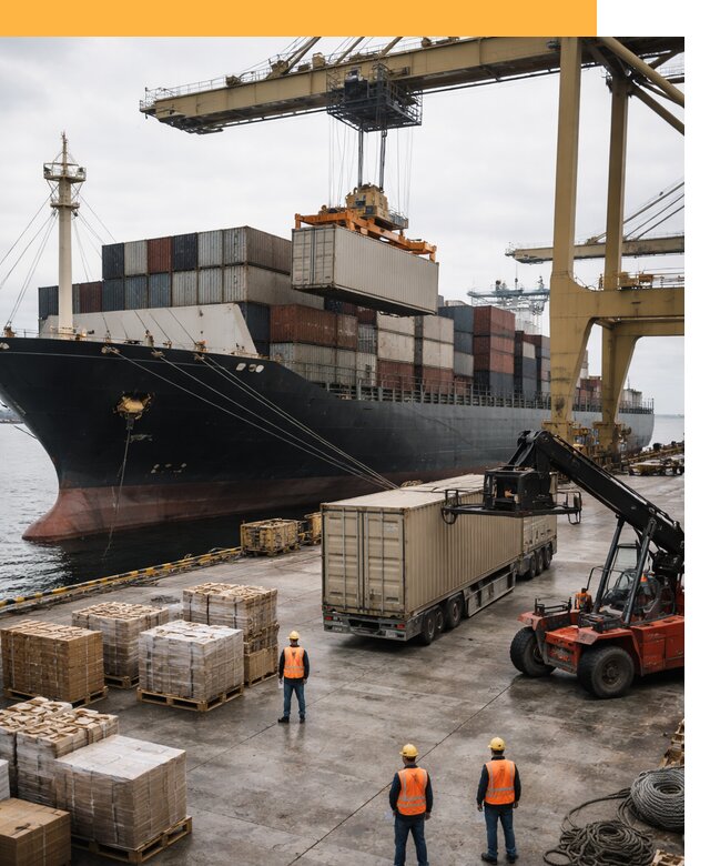 Морские перевозки из Индии: доставка FCL/LCL, таможня от 128796