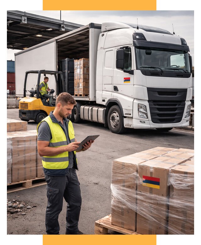 Автоперевозки из Армении от 101964 р. — услуги СетСервис-Прт