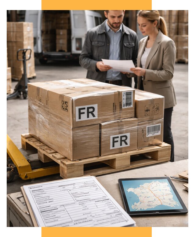 Доставка грузов в Францию от 26833 р., логистика СетСервис-Прт