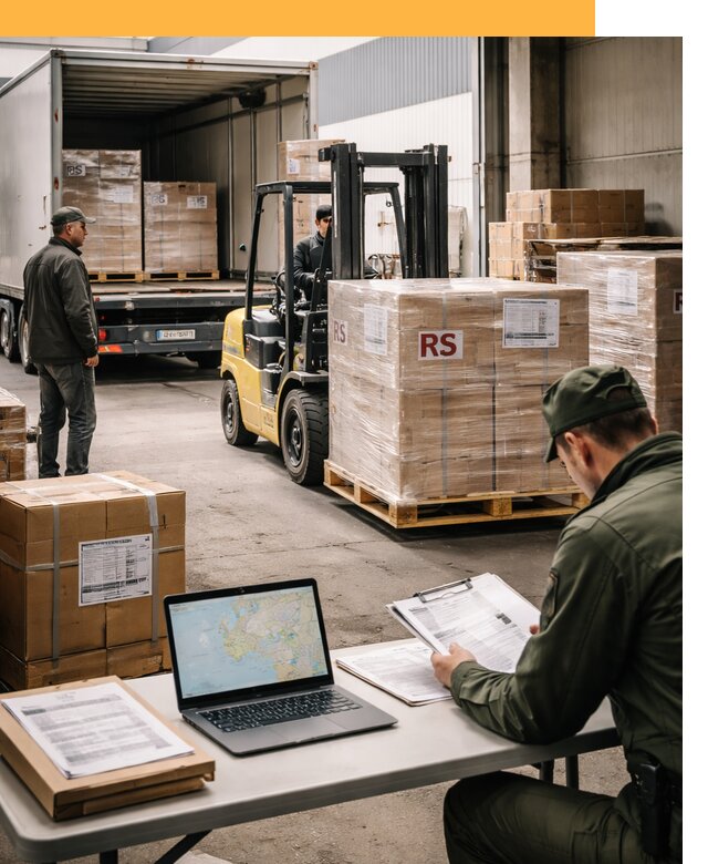 Доставка грузов в Сербию от 48299 руб, международные перевозки