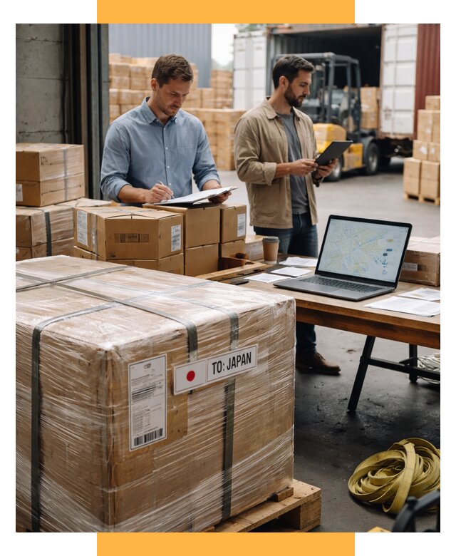 Доставка грузов в Японию от 26833 р., логистика СетСервис-Прт