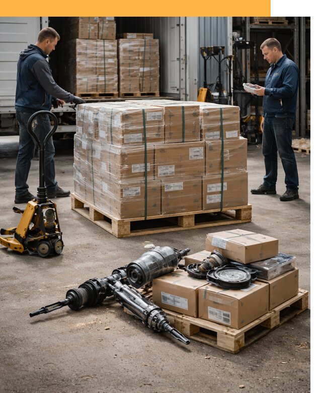 Международная перевозка автозапчастей по миру от 4830 руб