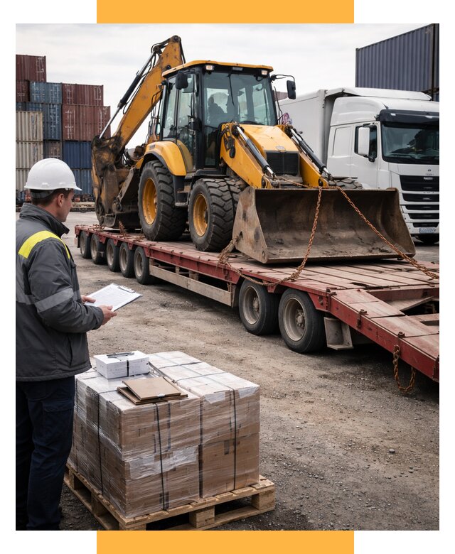 Международная перевозка спецтехники от 48299 р., СетСервис-Прт