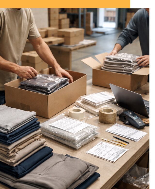 Перевозка одежды по миру от 8050 руб. с таможенным оформлением