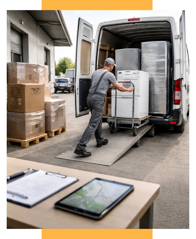 Перевозка бытовой техники от 6976 р. - логистика СетСервис-Прт