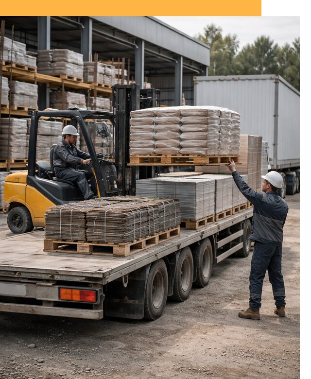 Перевозка строительных материалов по миру от 5903 руб