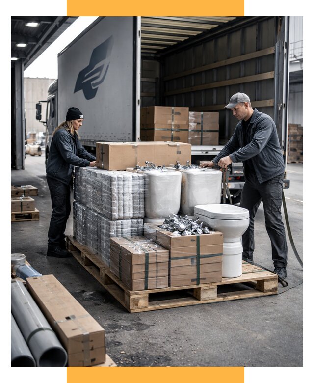 Перевозка сантехники под ключ от 1932 р. | СетСервис-Прт