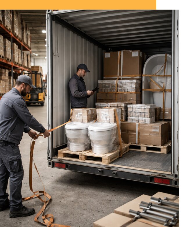 Перевозка сантехнического оборудования по России и миру от 1932