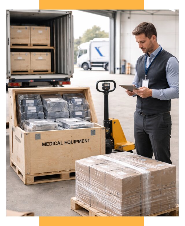 Перевозка медицинского оборудования от 16100 р. в СетСервис-Прт