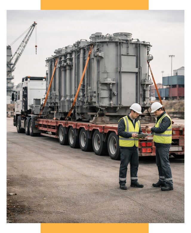 Перевозка негабаритных грузов под ключ от 128796 р., СетСервис-Прт