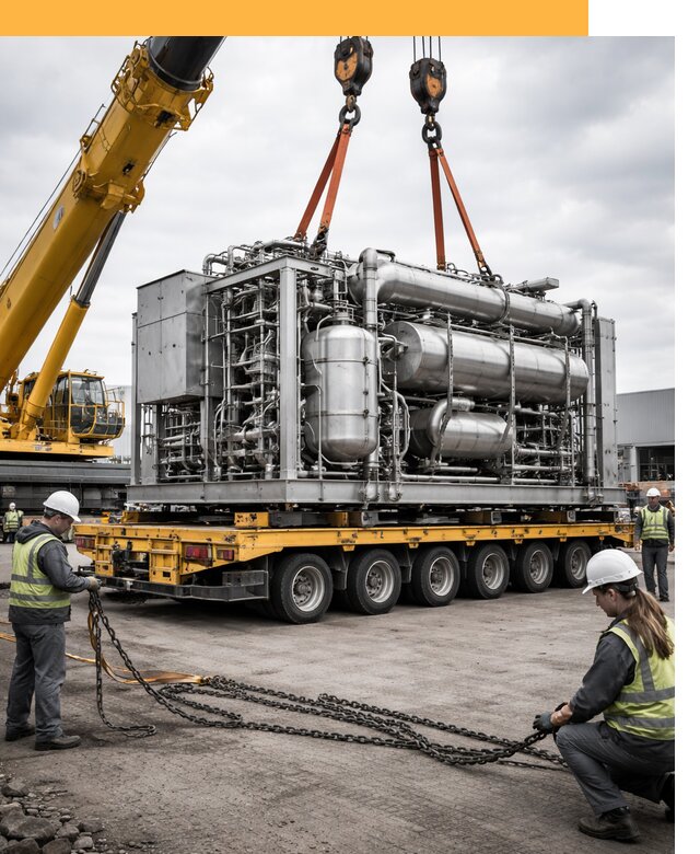 Перевозка тяжеловесных грузов по миру от 160995 руб