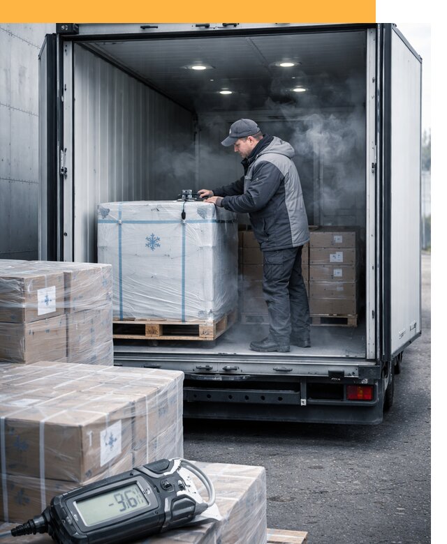 Перевозка температурных грузов по миру от 16100 руб