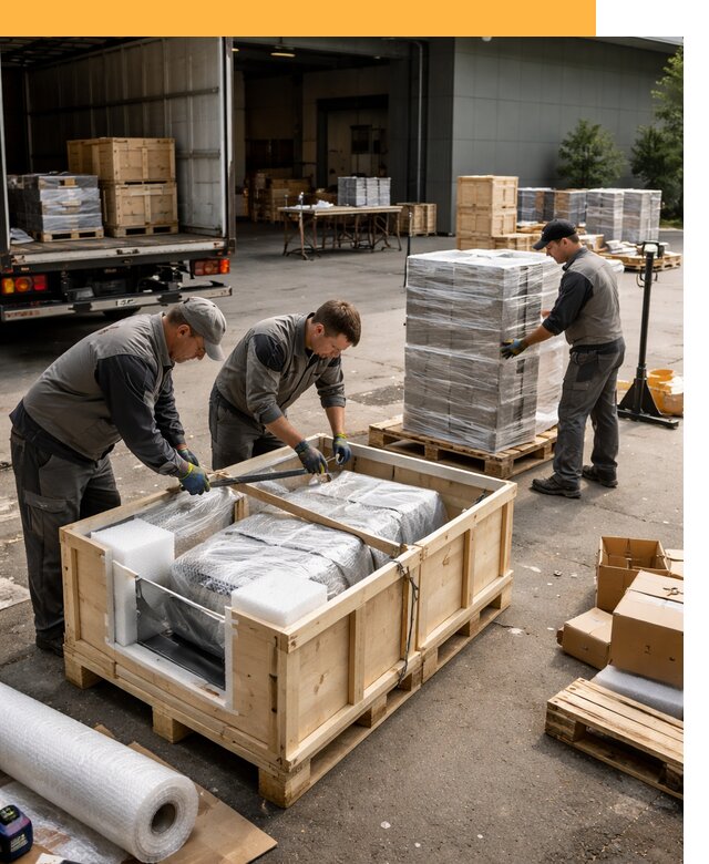 Перевозка выставочных грузов по миру от 26833 руб за м2 с таможней