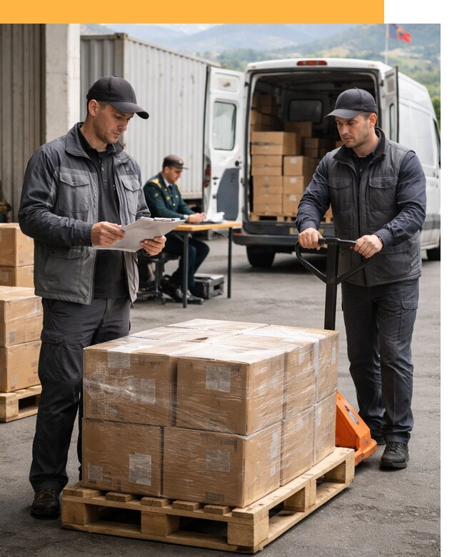 Доставка грузов через Армению, быстрая таможенная очистка от 26833