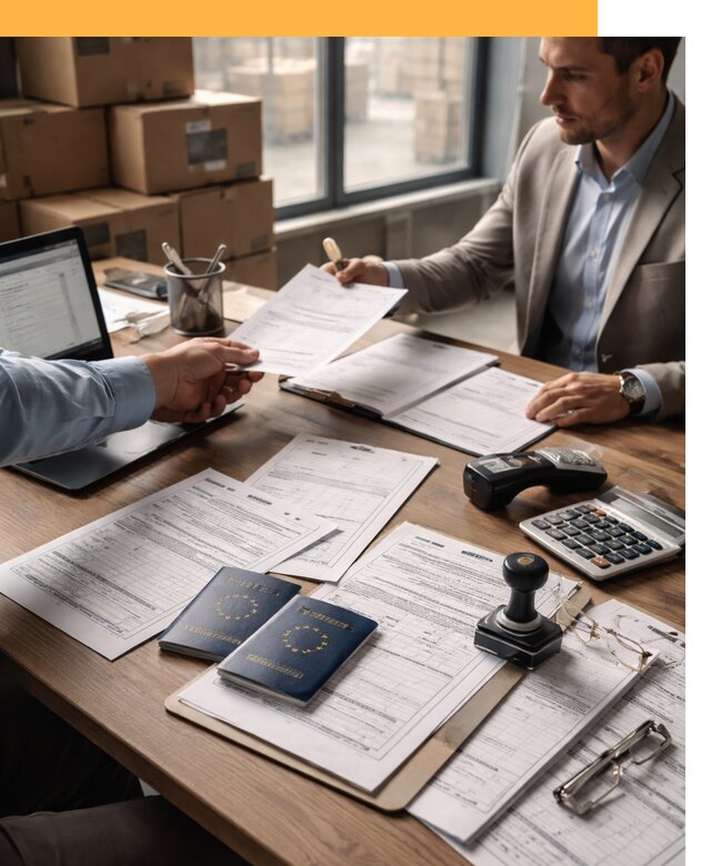 Таможенное оформление грузов из Европы от 9123 руб