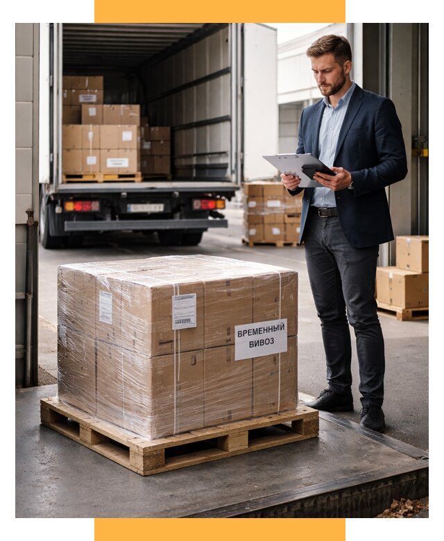 Временный вывоз товаров под ключ от 8586 р. | СетСервис-Прт