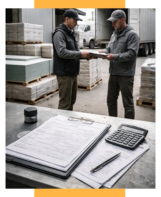 Таможенное оформление стройматериалов от 9123 р. | СетСервис-Прт