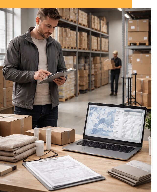 Закупка товаров в Европе под ключ: доставка, таможня от 8050 руб