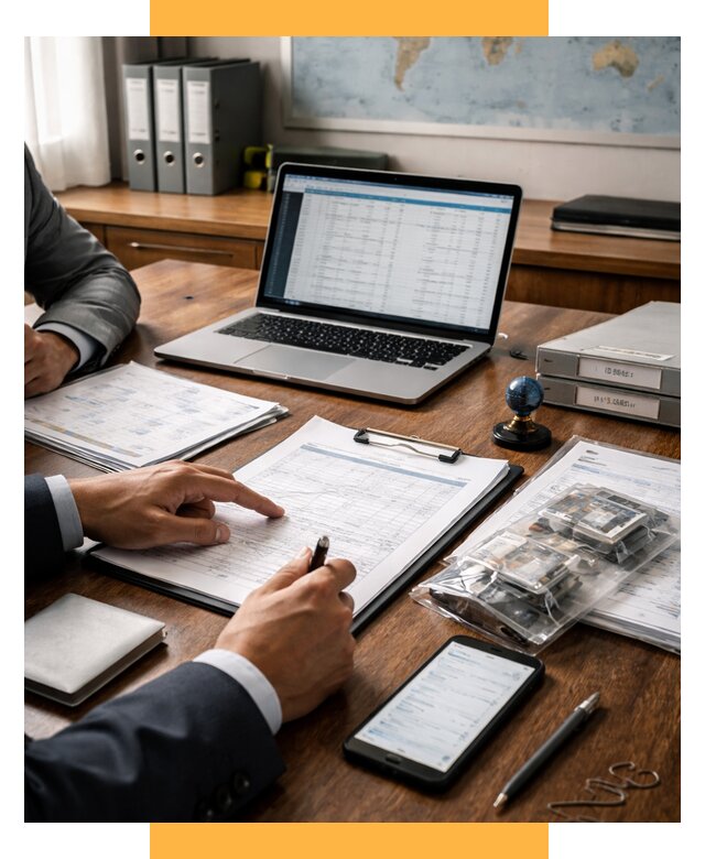 Проверка поставщика за рубежом от 9123 р. | СетСервис-Прт аудит