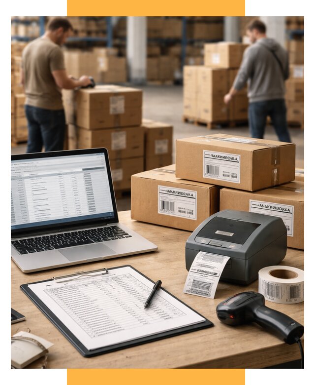 Маркировка импортных товаров от 4830 р. под ключ, СетСервис-Прт