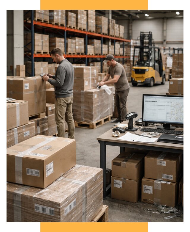 Склад консолидации в Европе от 6976 р., услуги СетСервис-Прт